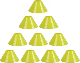 10 Pcs/Set Soccer Disc Cones Practical Mark Disk Soccer Cones Training Accessories for Agility Training Football Sports
