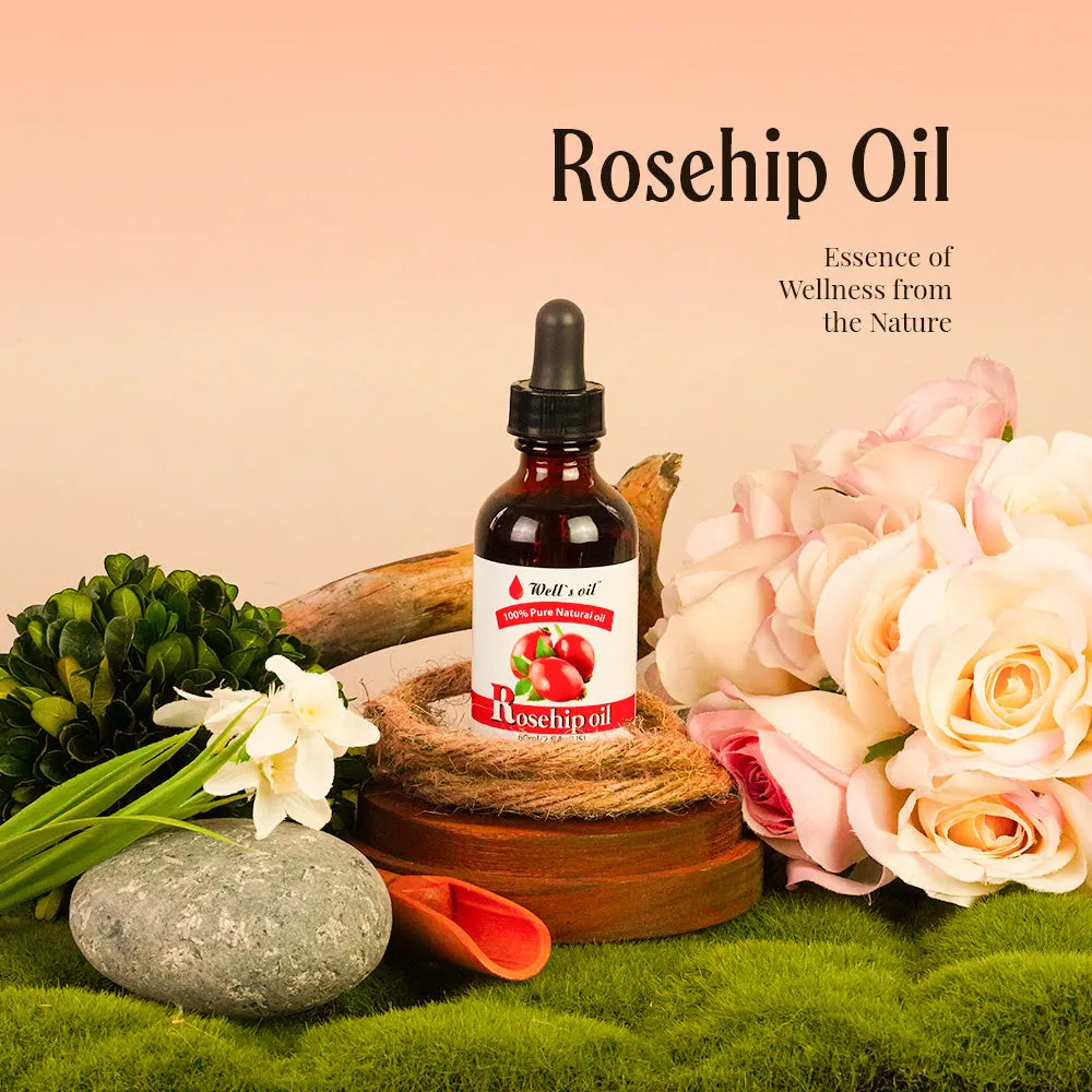 100% Pure Natural Carrier Oil | Rosehip | 2 fl. oz.