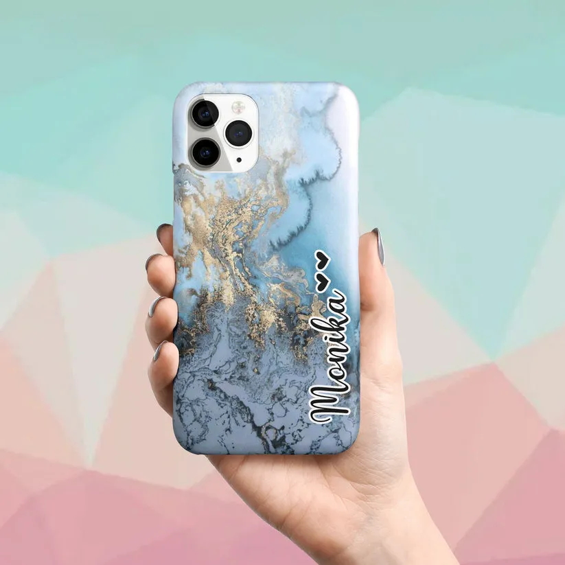 Abstract Art Colorful Marble Slim Case Cover For Vivo