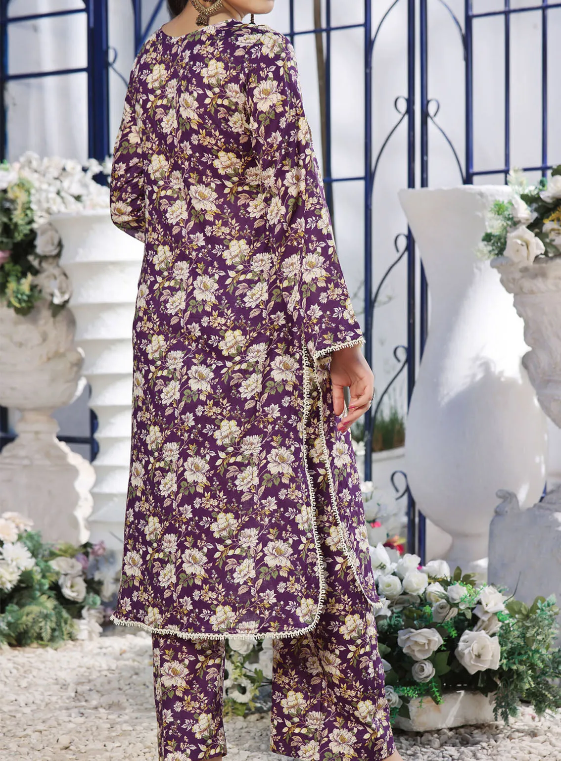 Aiza & Momina By VS Textile Co-Ords Printed Lawn 2 Piece Unstitched Suit VS24A&M D-486