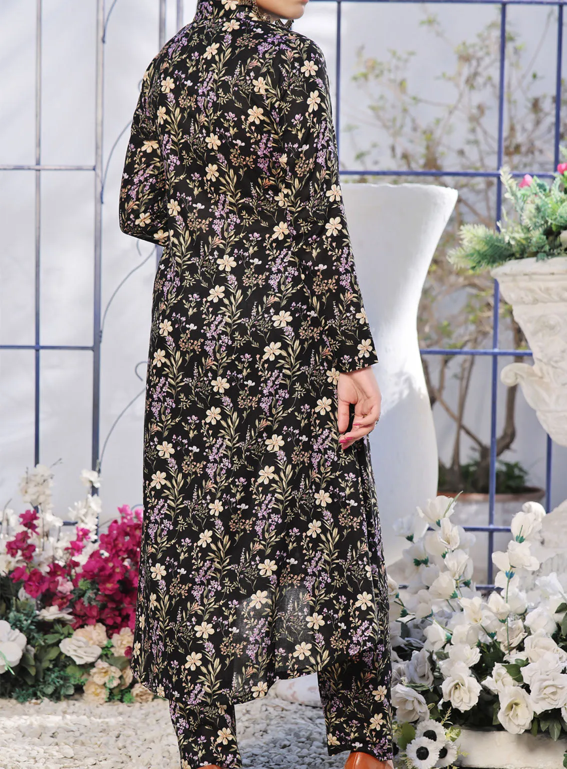 Aiza & Momina By VS Textile Co-Ords Printed Lawn 2 Piece Unstitched Suit VS24A&M D-489