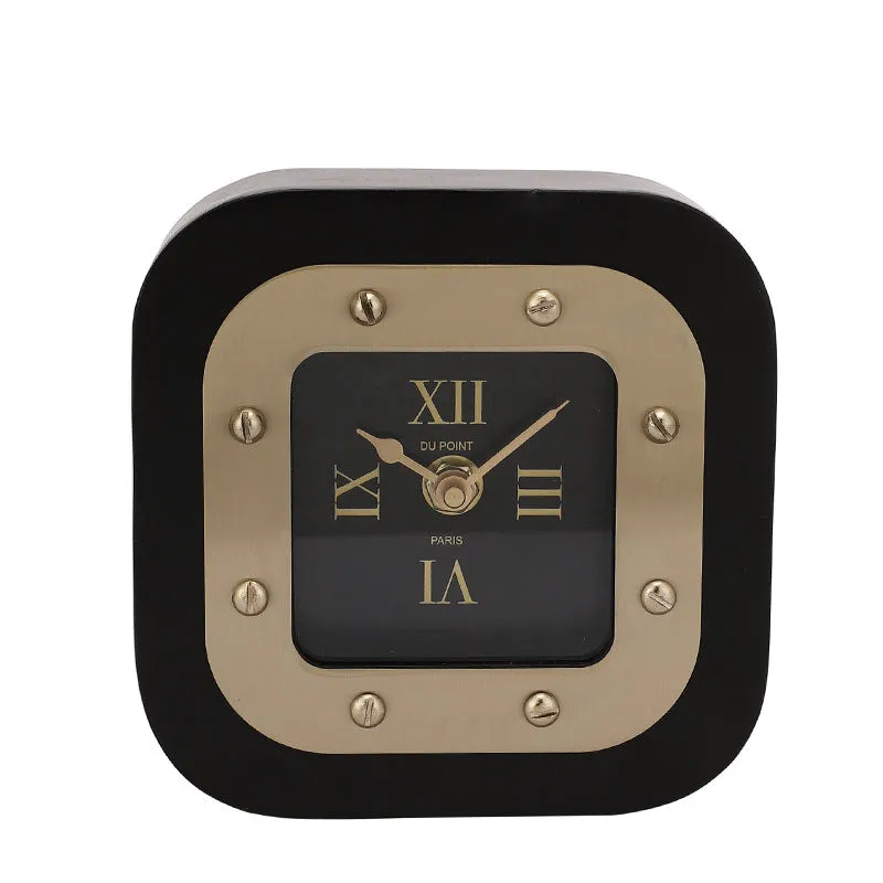 Antique Denki Table Clock | 5.5 x 2 x 5.5 inches