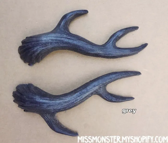 ANTLER BARRETTES