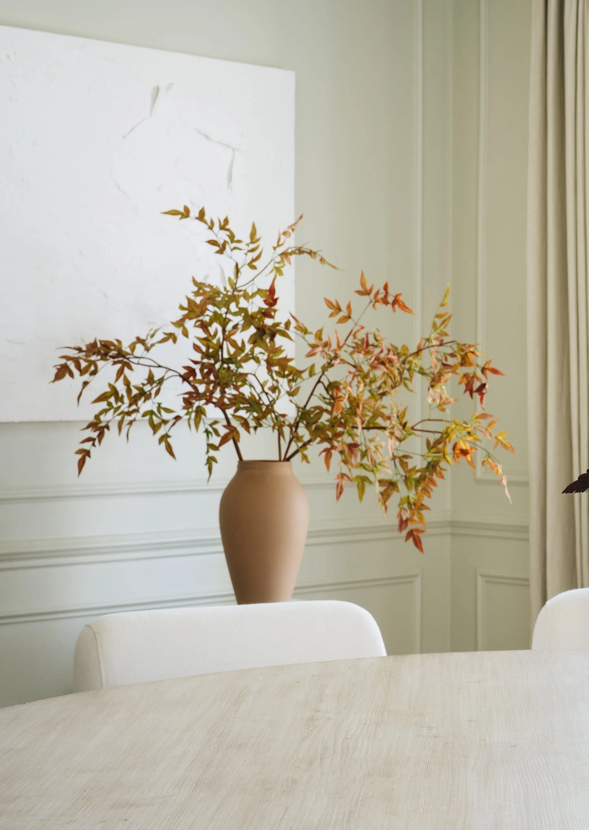 Artificial Nandina Leaf Branch - 39"