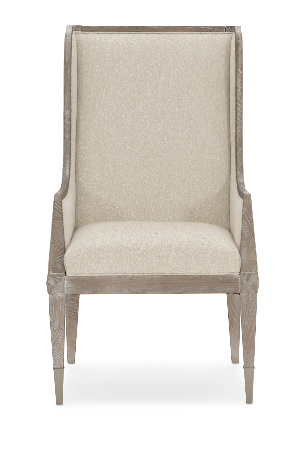 Ash Framed Dining Armchair | Caracole Open Arms