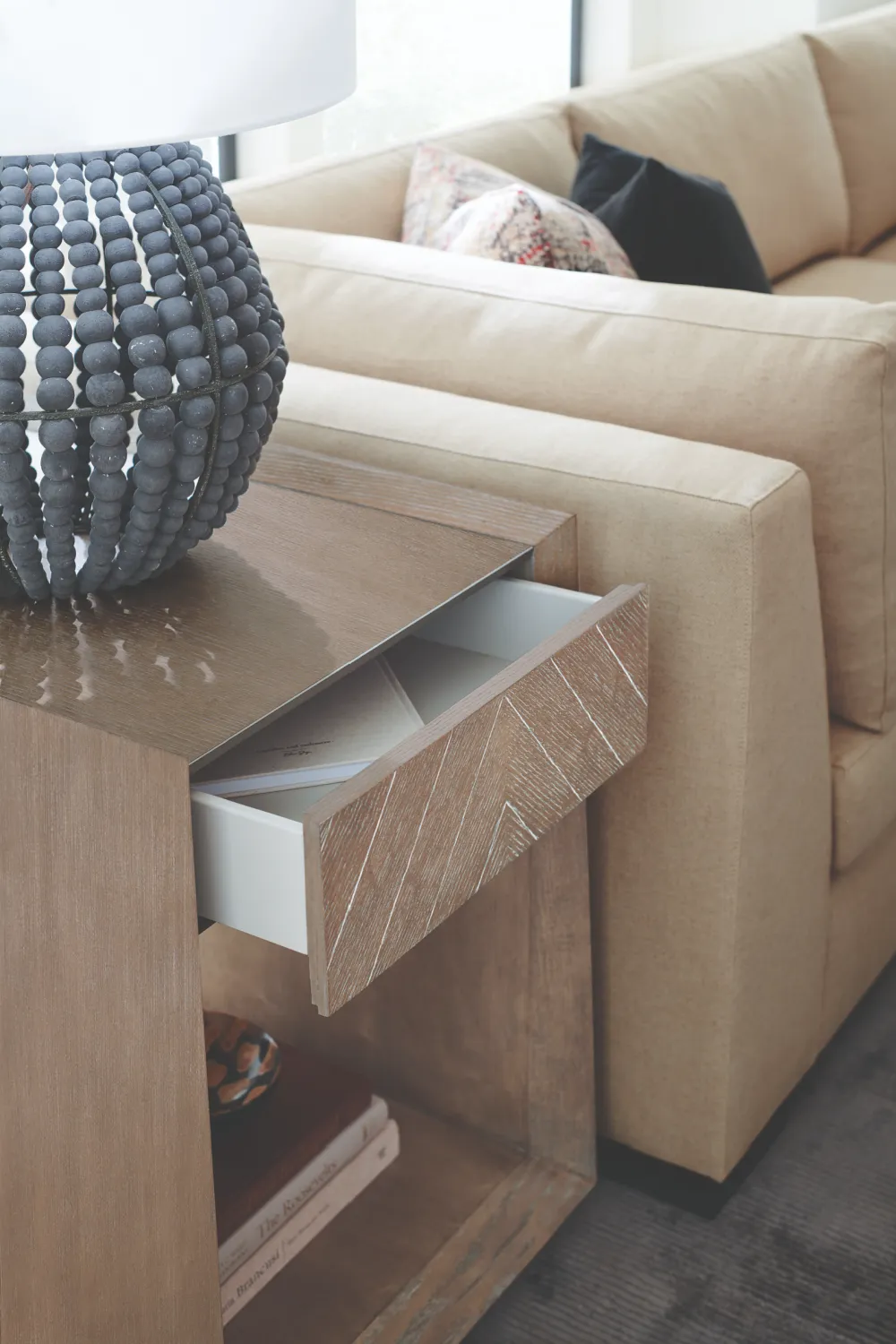 Ash Side Table | Caracole Bridges