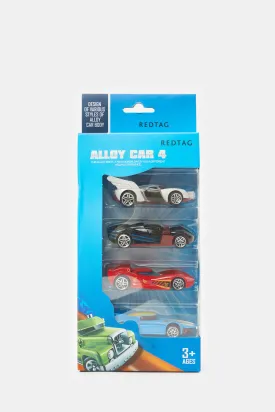 Assorted Die Cast Car Set (4 Piece)