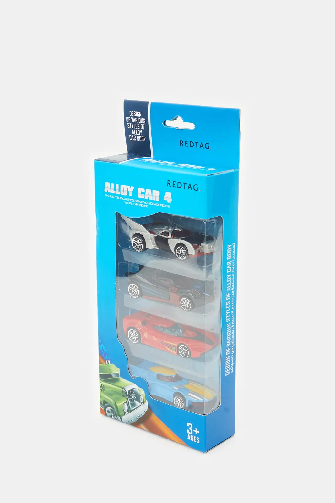 Assorted Die Cast Car Set (4 Piece)