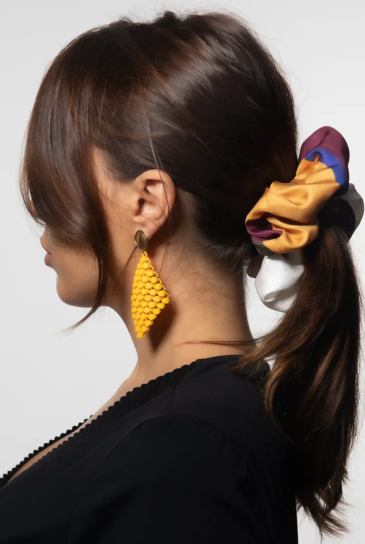Ava Silk Scrunchie