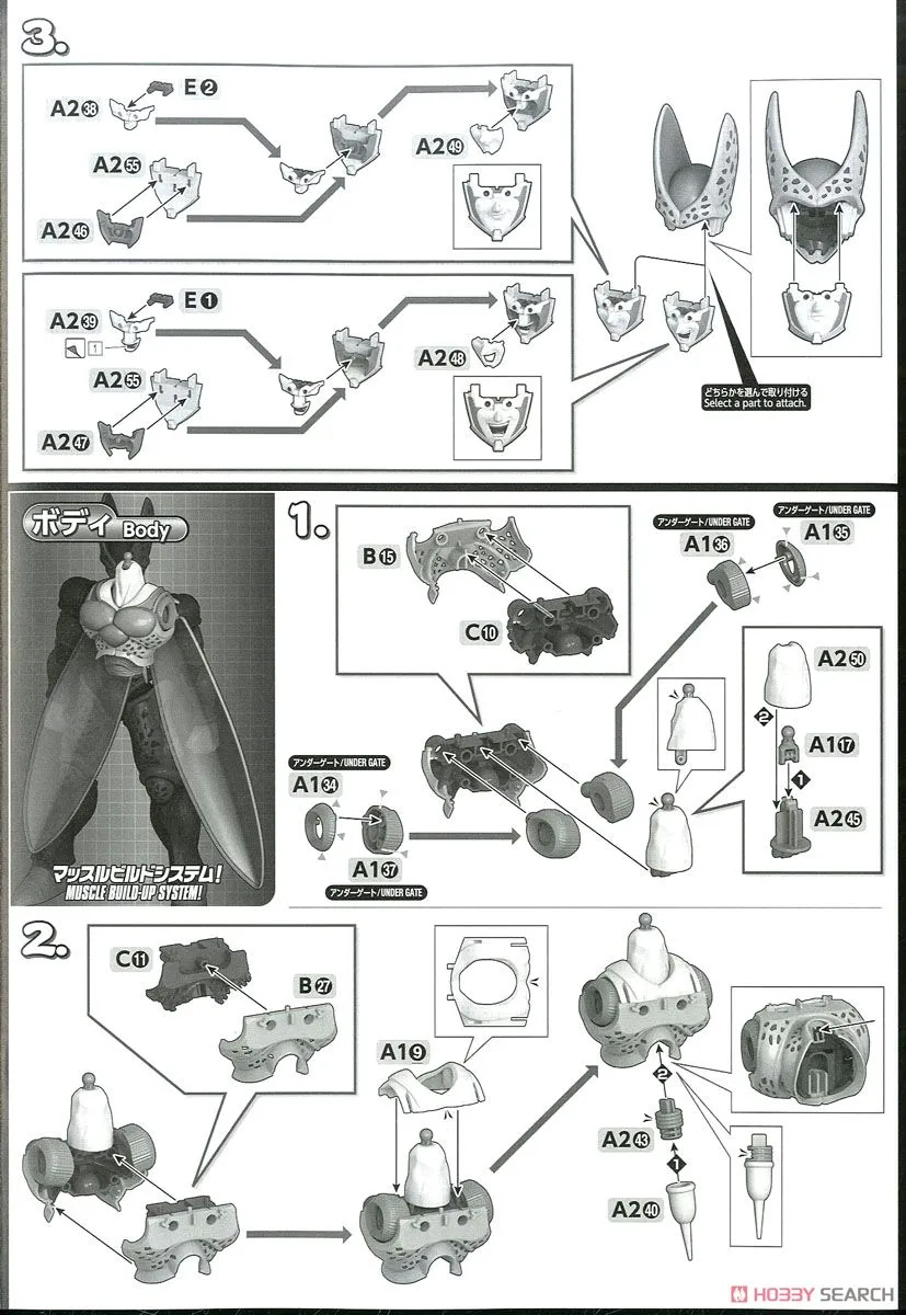 Bandai Figure-rise Standard Cell (Plastic model)