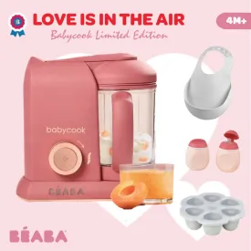 BEABA - Babycook® Solo Baby Food Maker LYCHEE with Feeding Accessories Set