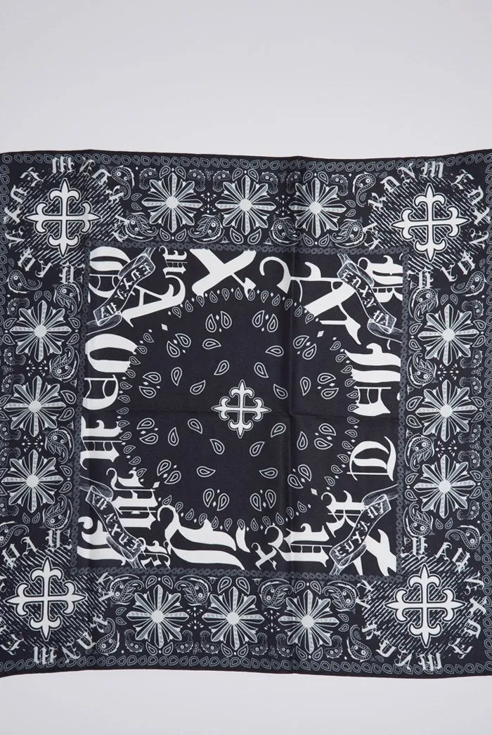 Black & White Gothic Bandana