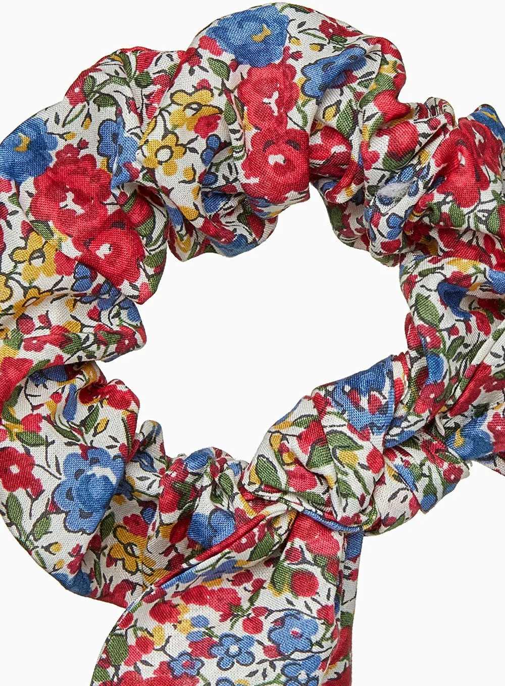 Bow Scrunchie in Emma Georgina