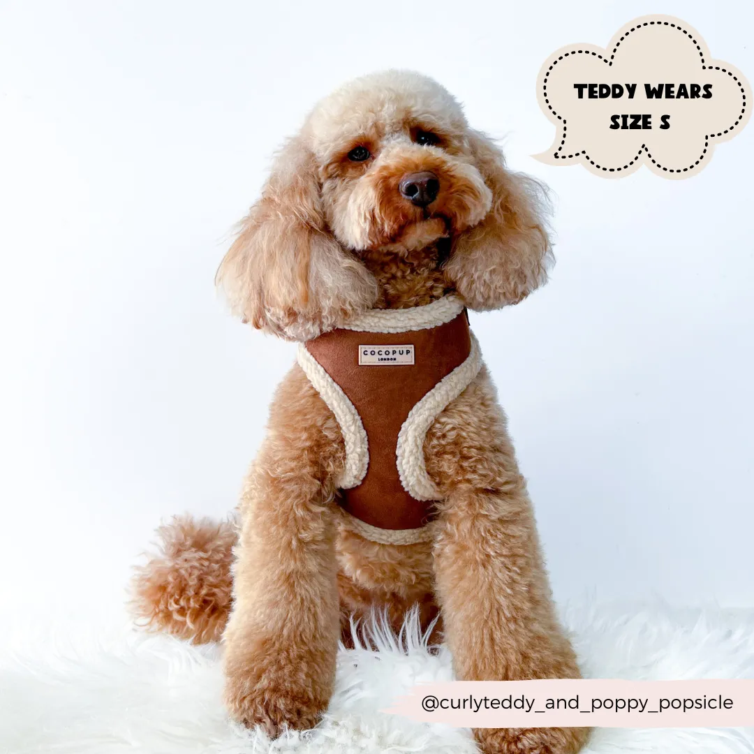 Brown Aviator Adjustable Neck Harness