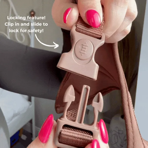 Brown Aviator Adjustable Neck Harness