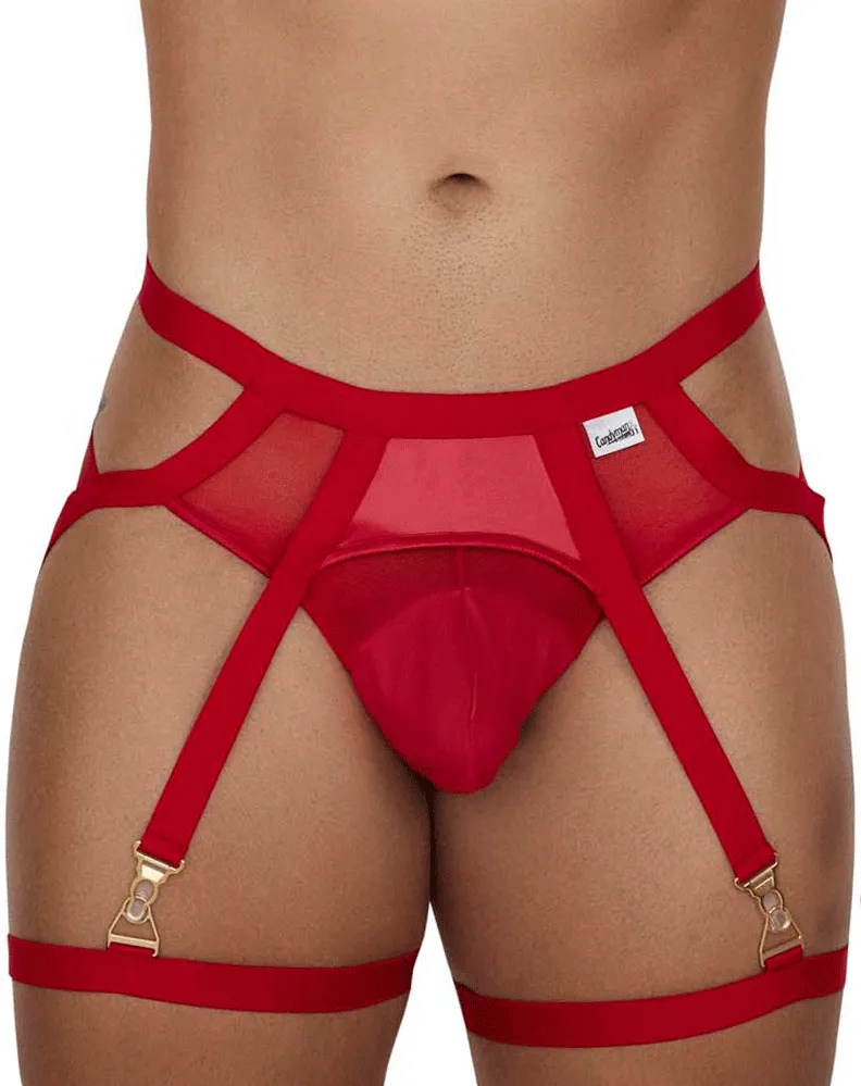 Candyman 99675 Garter Jock Two Piece Set