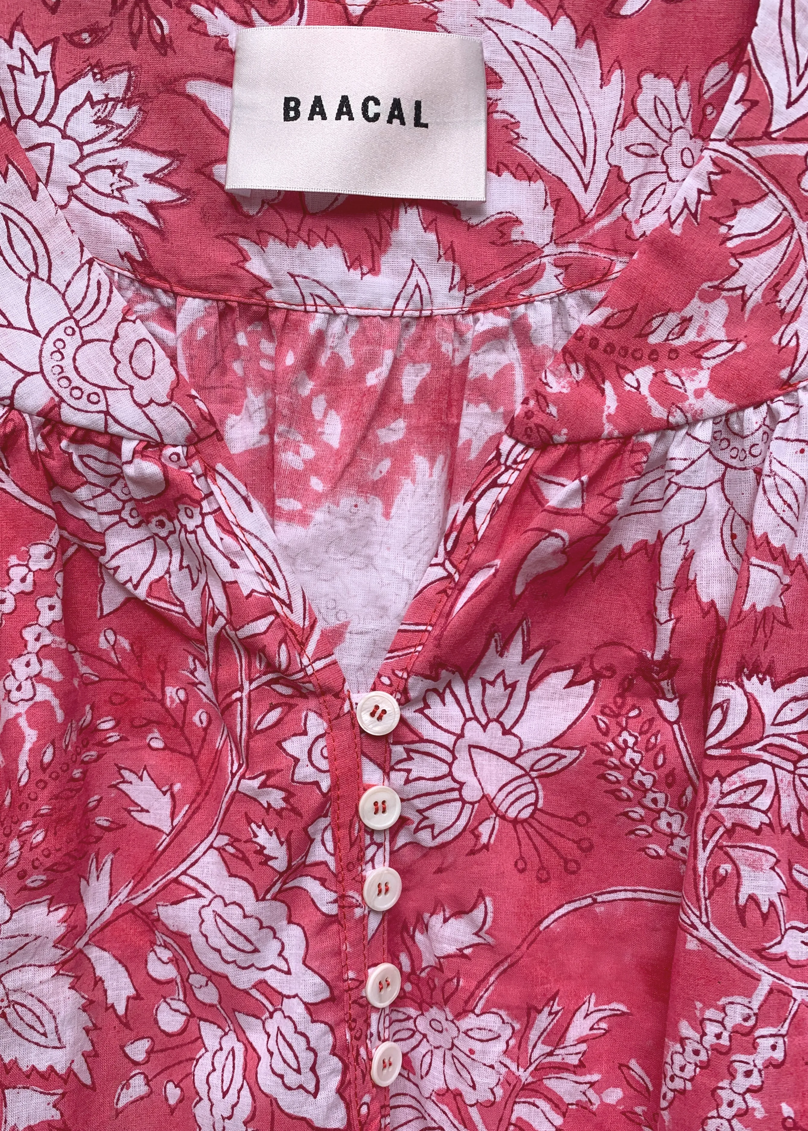 Carly Blouse- Cherry Red