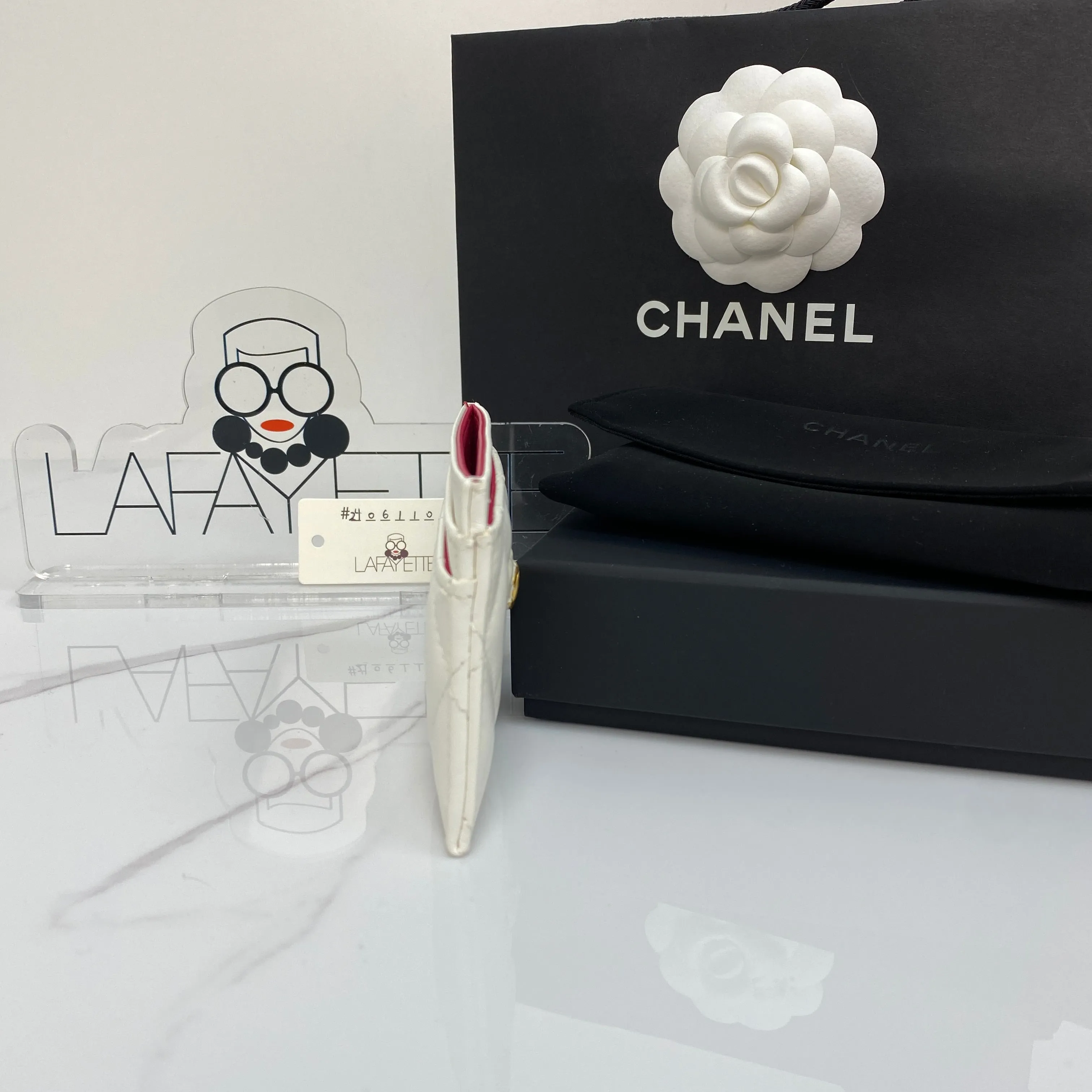Chanel Heart Card Holder