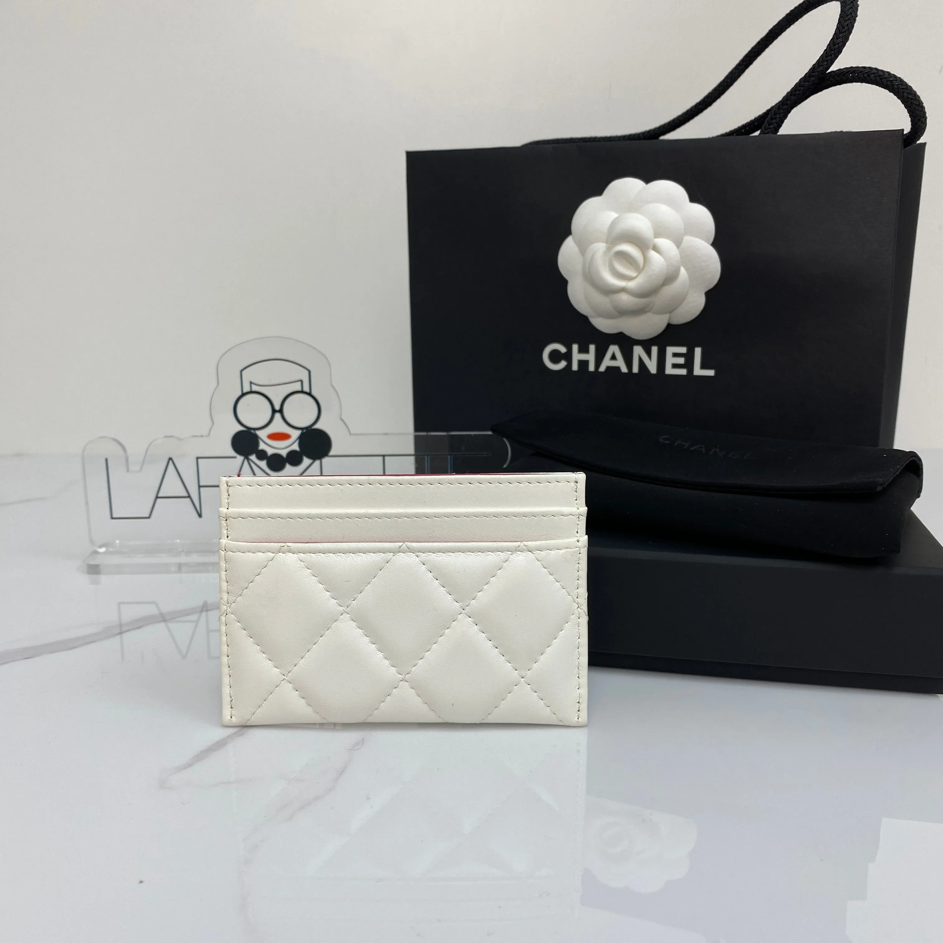 Chanel Heart Card Holder
