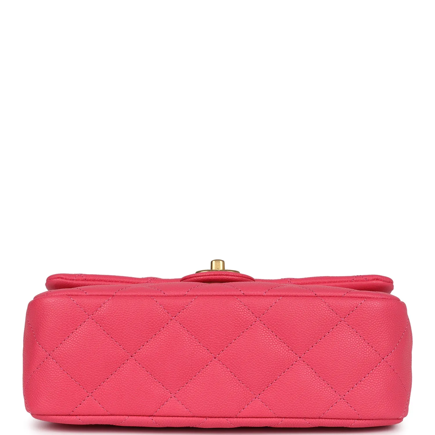 Chanel Medium Sweetheart Crush Flap Bag Pink Caviar Antique Gold Hardware