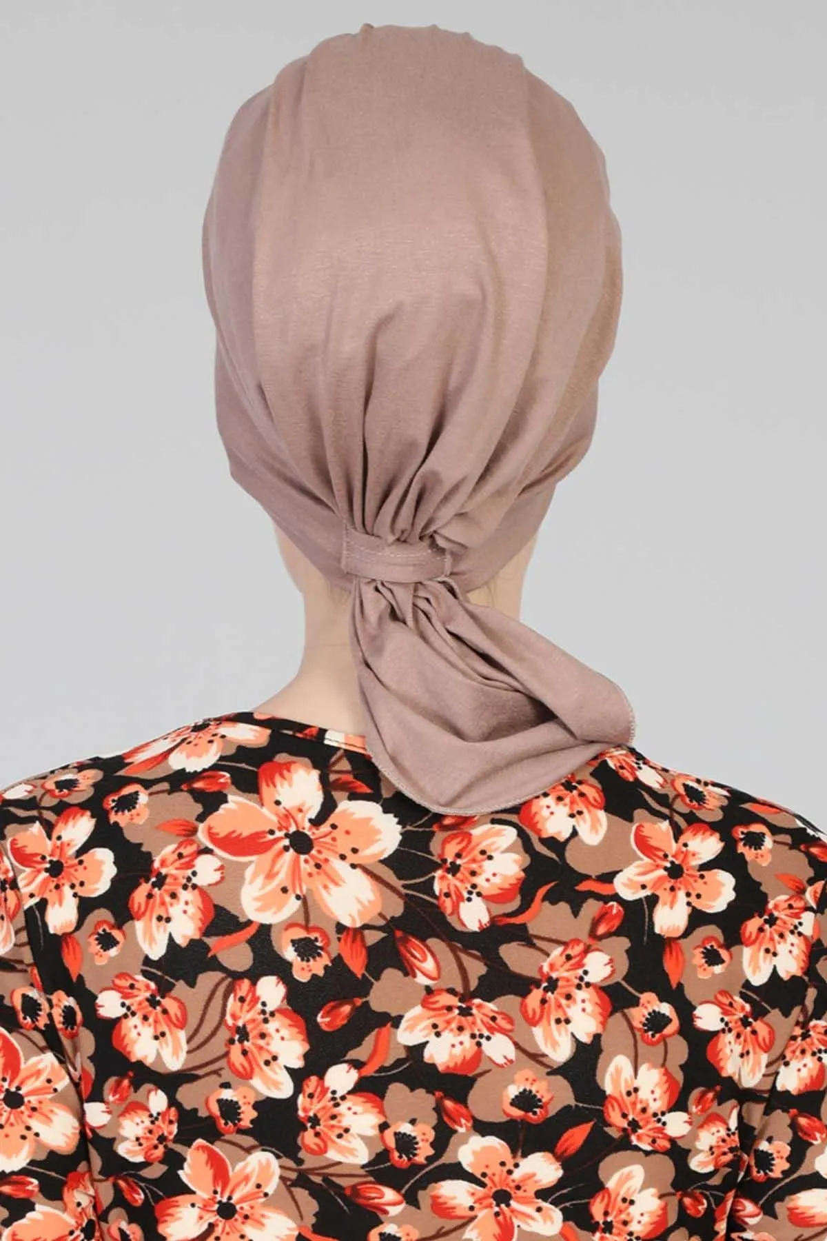 Chic Instant Turban Headscarf, Ready to Wear Instant Hijab, Easy Wrap & Trendy Turban Hijab Design, Stylish Chemo Cancer Cap for Women,B-49