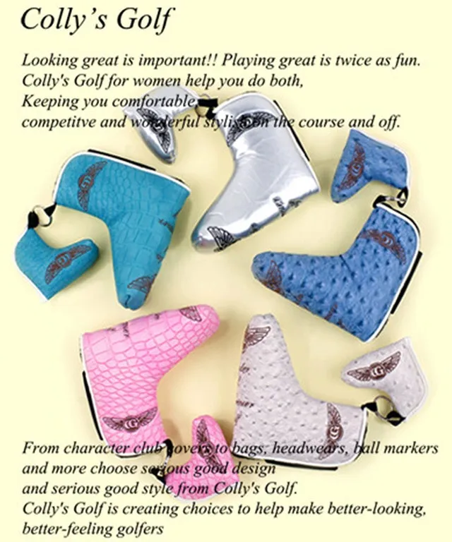 Colly's Golf Headcover 02- Straight Putter