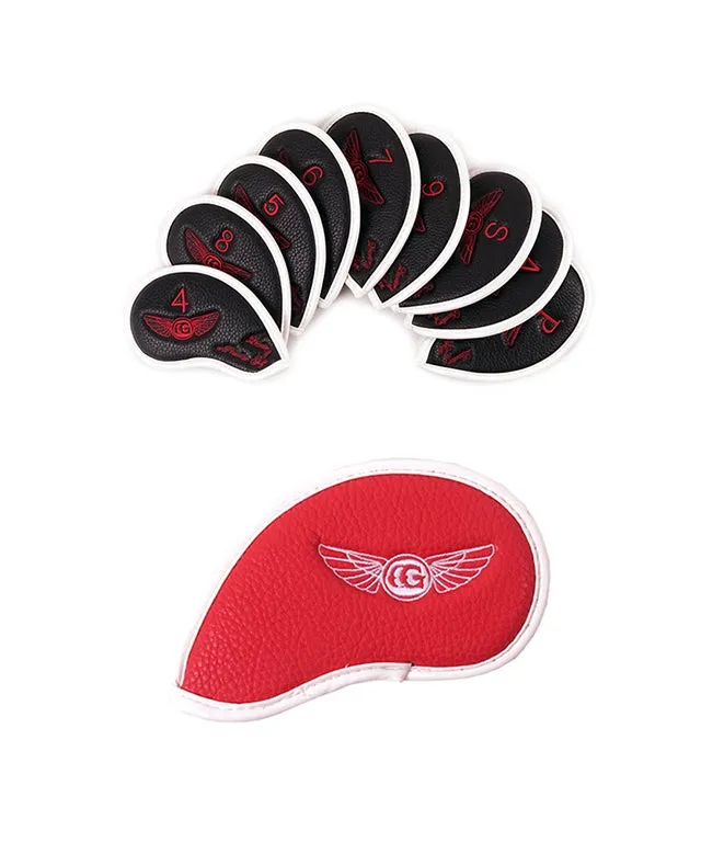 Colly's  Leather Golf Iron Headcover Set 02