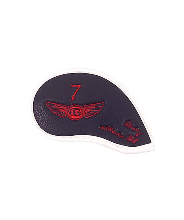Colly's  Leather Golf Iron Headcover Set 02