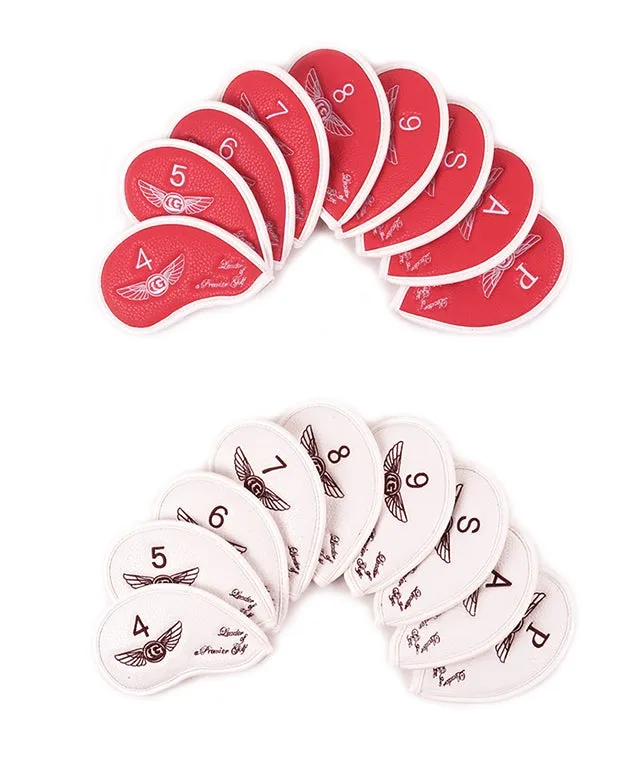 Colly's  Leather Golf Iron Headcover Set 02