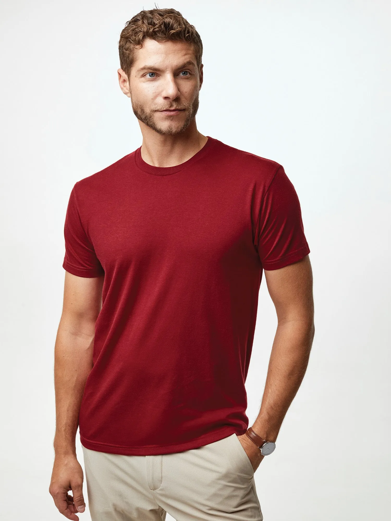 Cosmic Red Crew Neck