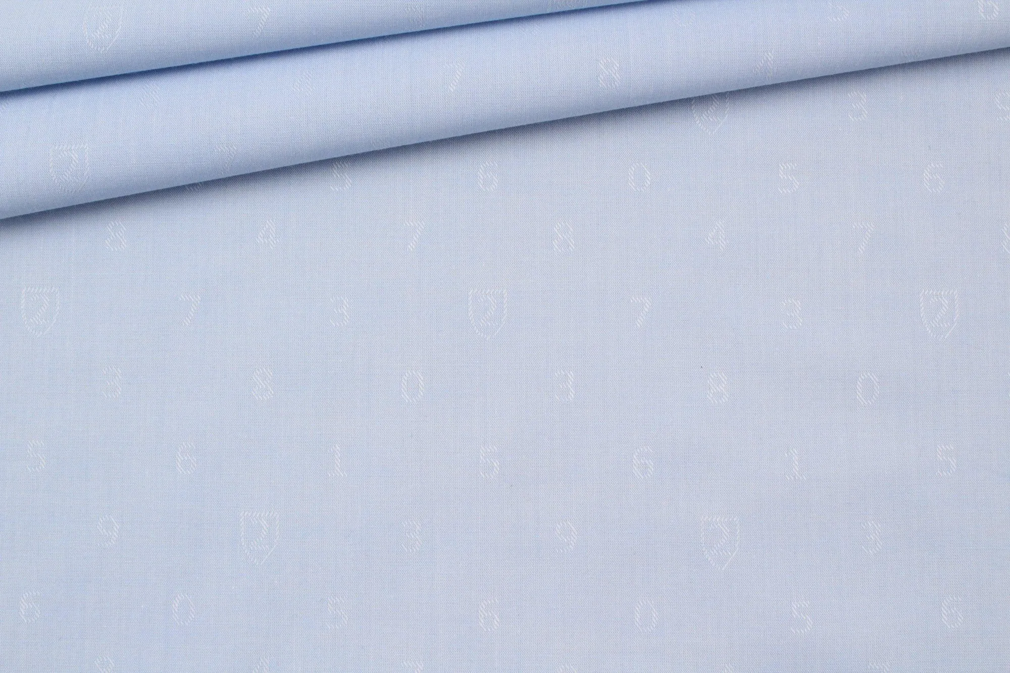 Cotton Shirting - Numbers Pattern