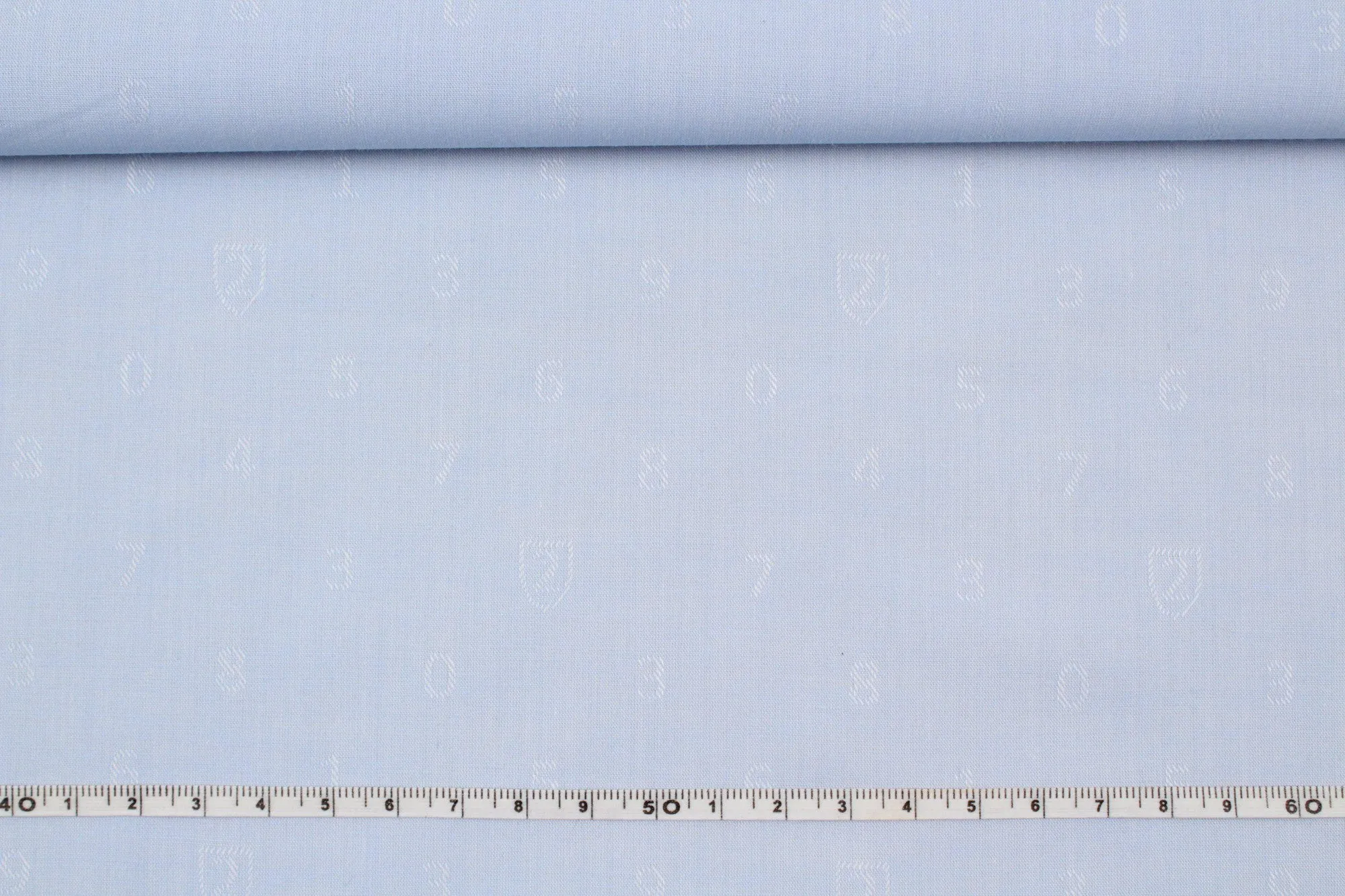 Cotton Shirting - Numbers Pattern