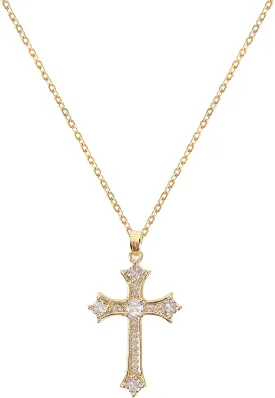 Cross Pendant Necklace for Women Jewelry Gold Cross Necklaces for Women Cross Necklace Minimalist Trendy Jewelry Valentines Day