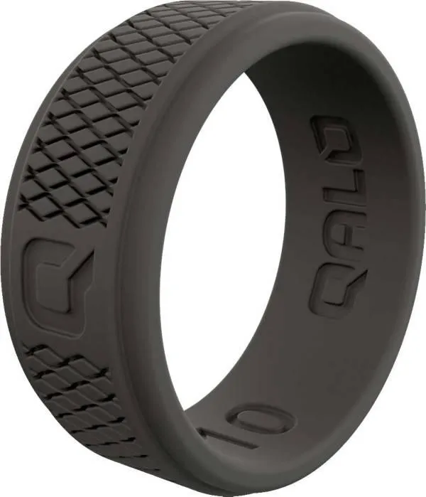 Crosshatch Ring Size 10 (Dark Grey)