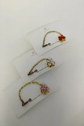 Crystal Diamante Hijab Pins - Pattern 3