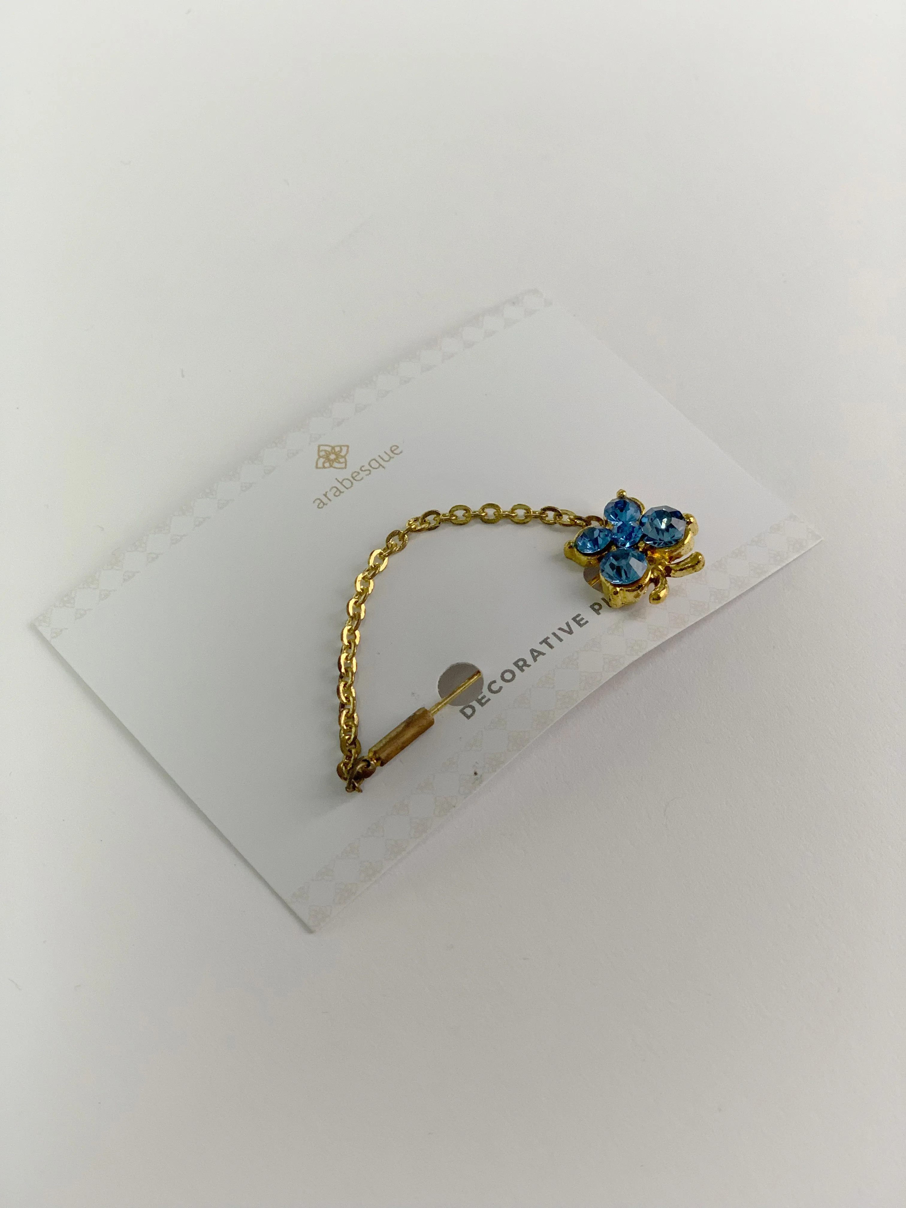 Crystal Diamante Hijab Pins - Pattern 3