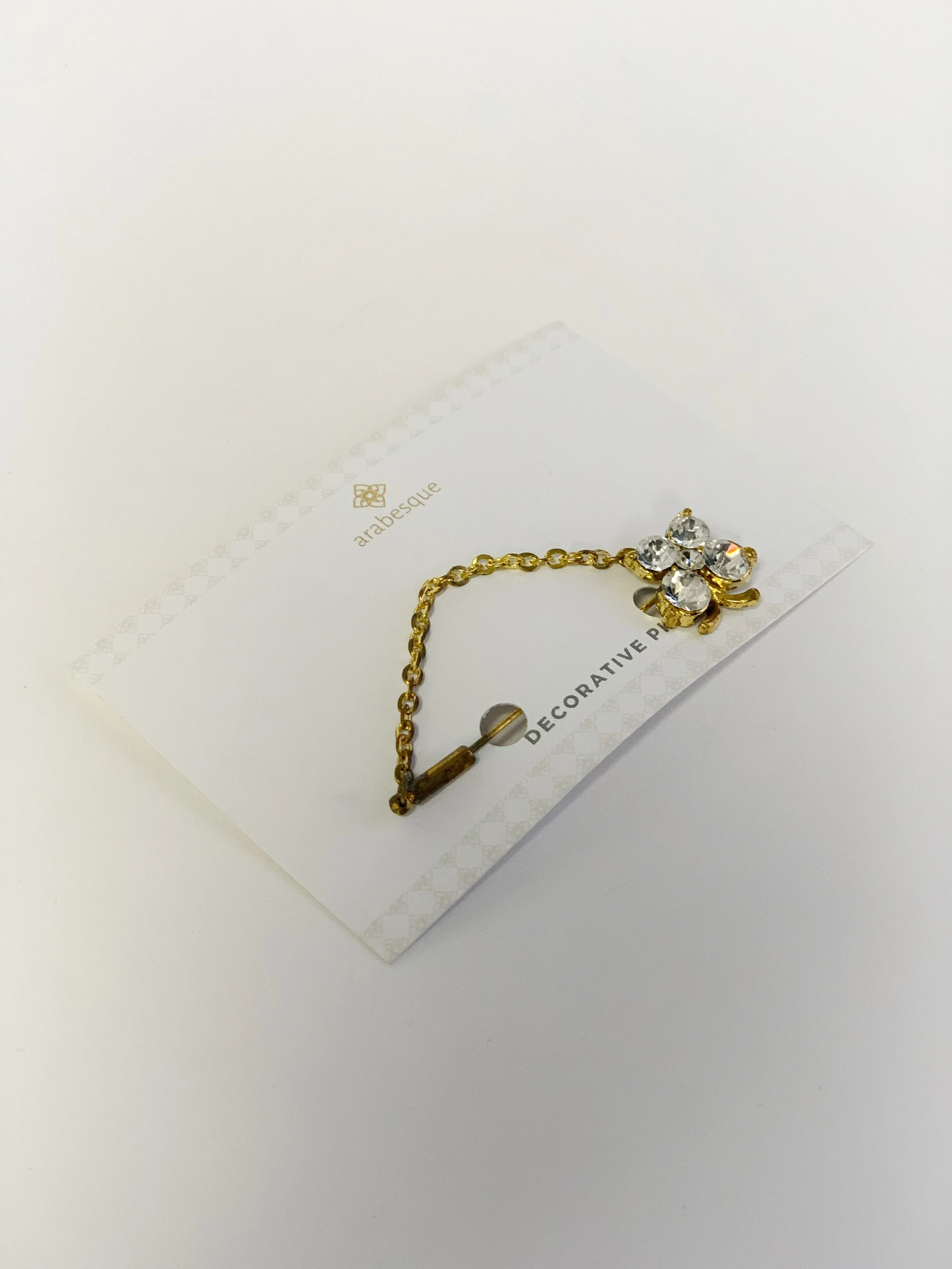 Crystal Diamante Hijab Pins - Pattern 3