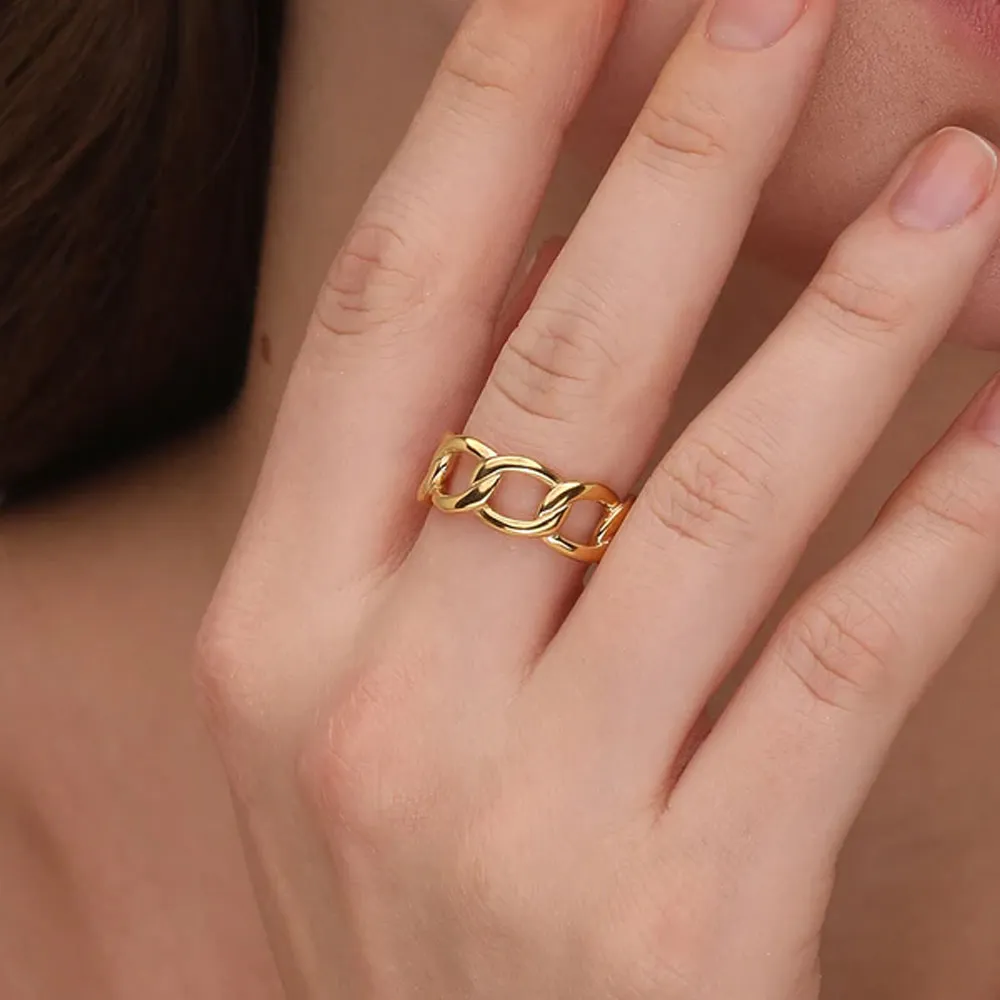 Cuban Link Ring