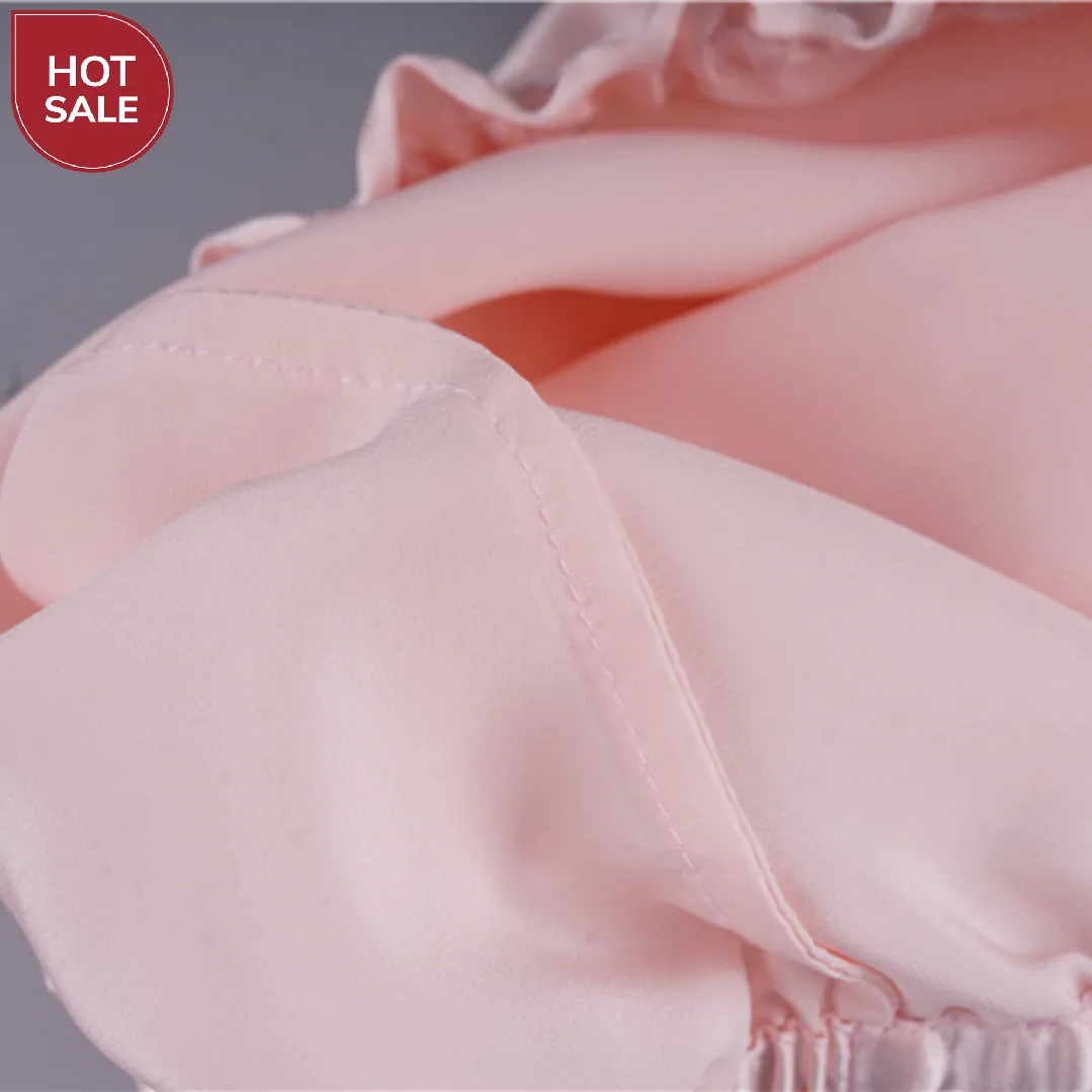 Custom Wholesale Long Silk Bonnet Adjustable Single side