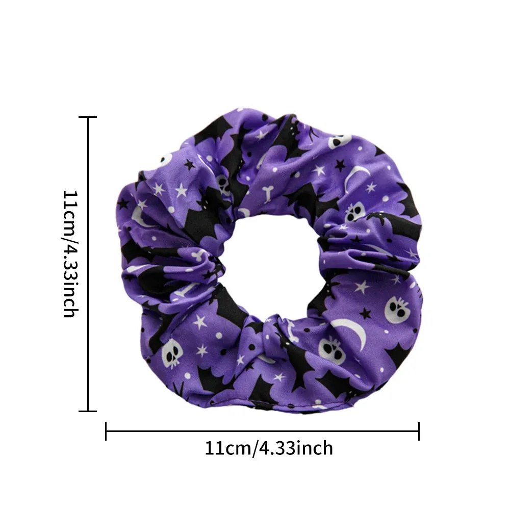 Dark Goth Horror 4 pcs Hair Scrunchie