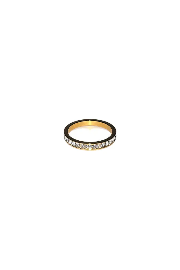Diamonette Stacking Ring-Gold