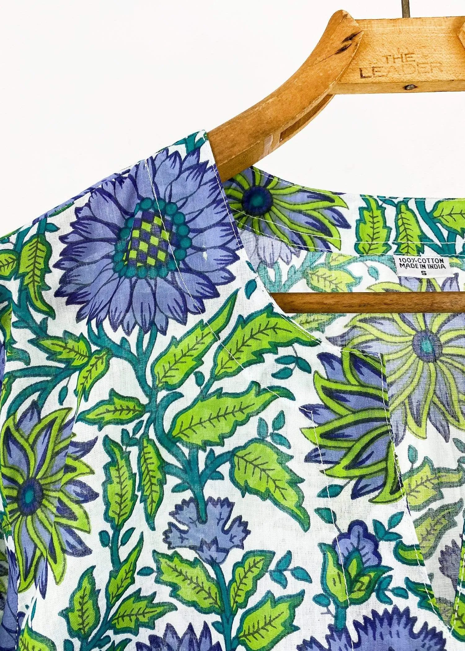 Dolma Cornflower Blossom Printed Tunic