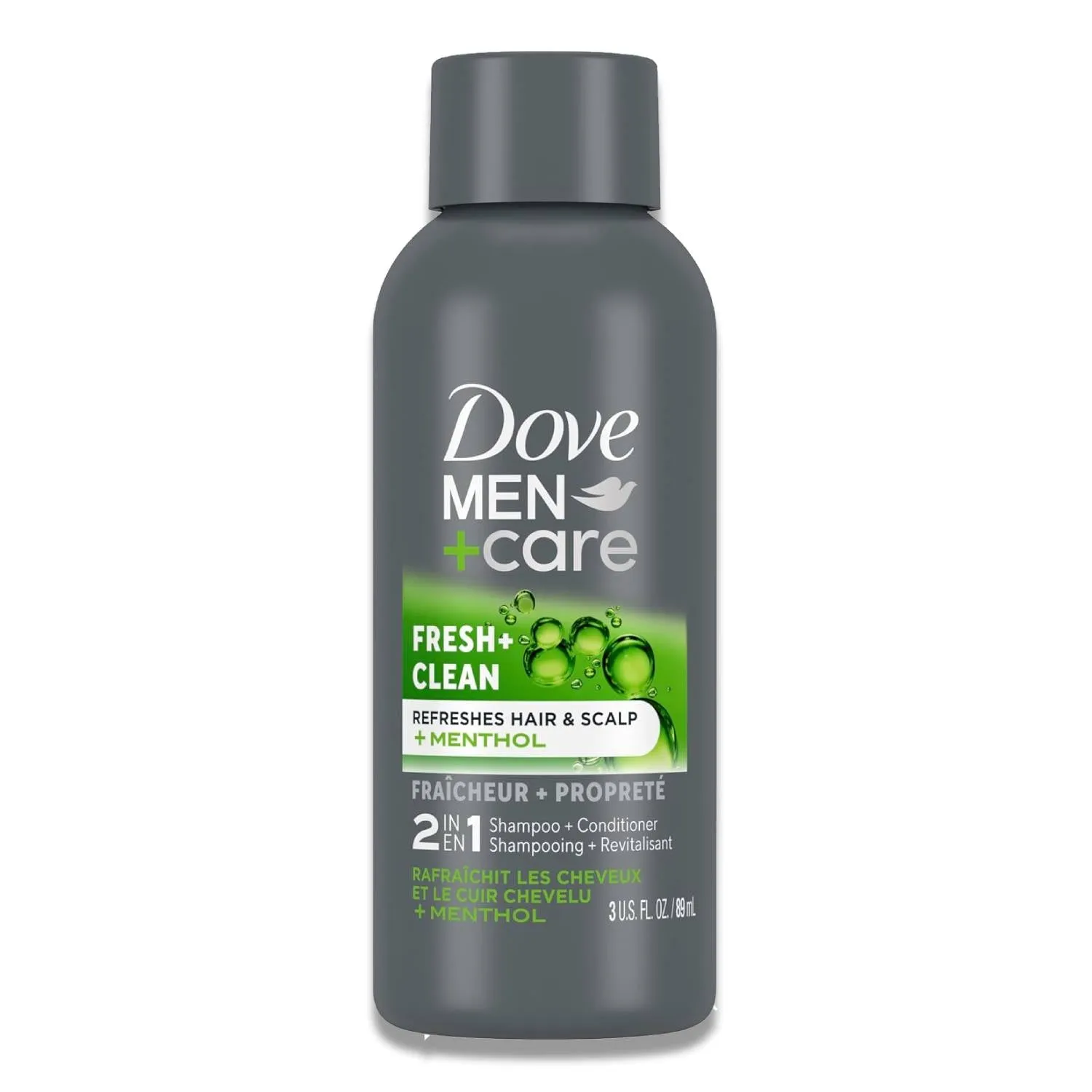 Dove Men Care - Fresh and Clean 2-in-1 Shampoo   Conditioner - 3 Oz - 12 Pack