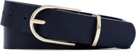 Earnda Women's Faux Leather Chic Belt for Ladies Jeans