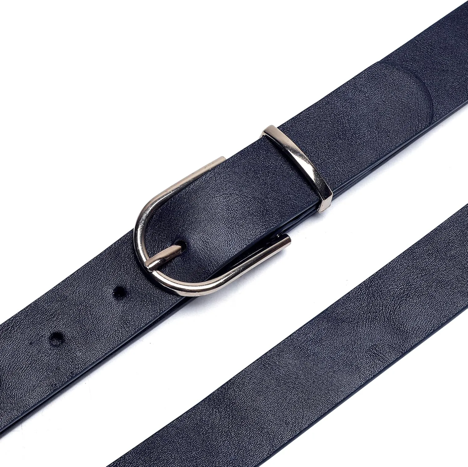 Earnda Women's Faux Leather Chic Belt for Ladies Jeans