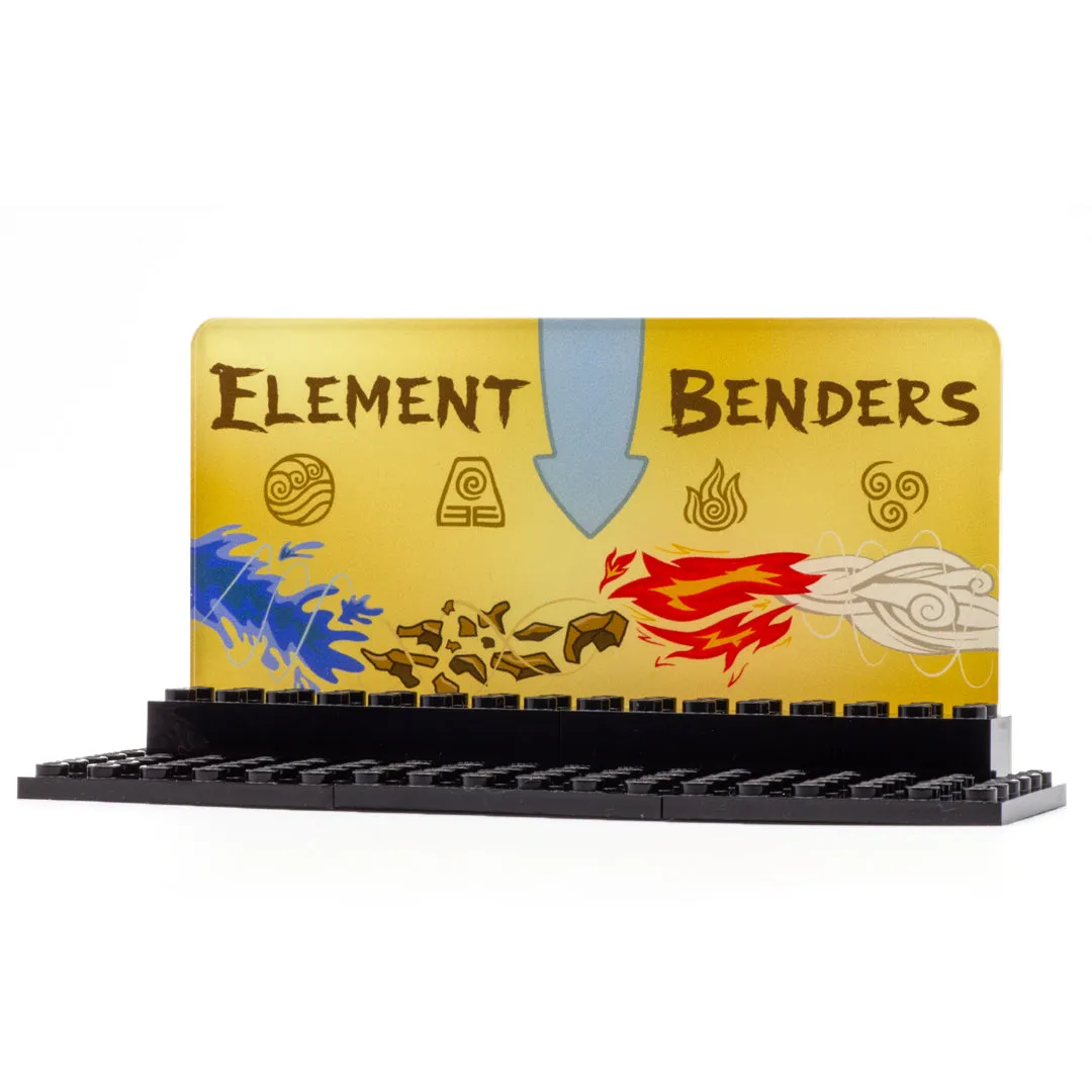 Element Benders - Custom Design Minifigure Set