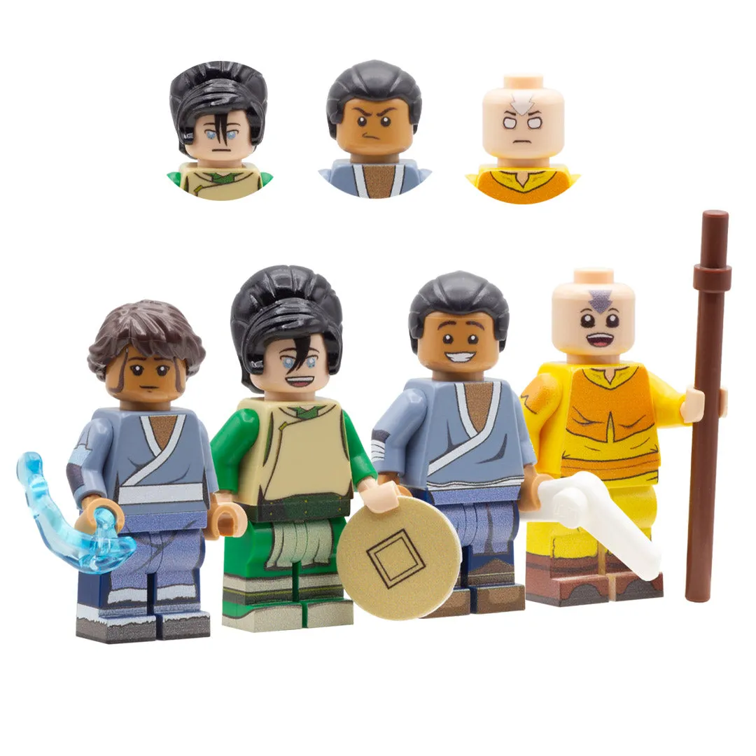 Element Benders - Custom Design Minifigure Set