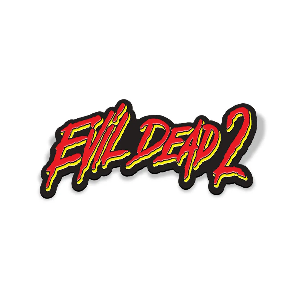 Evil Dead II Pin Badges - Necronomicon & Logo
