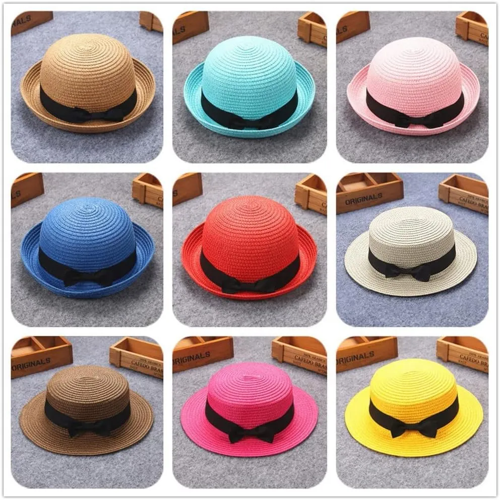 Faux Felt Western Cowboy Cowgirl Hat for Women Men Fedora Outdoor Wide Brim Hat with Strap Unisex Rolled up Caps