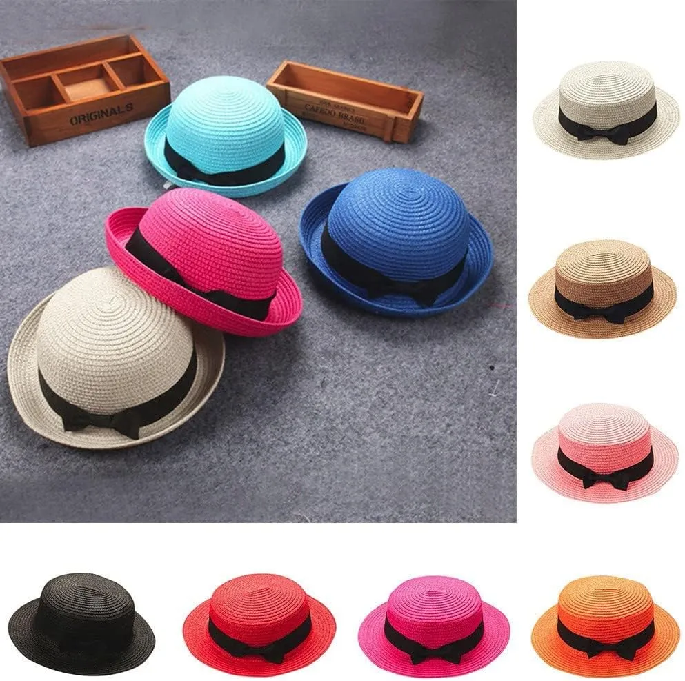 Faux Felt Western Cowboy Cowgirl Hat for Women Men Fedora Outdoor Wide Brim Hat with Strap Unisex Rolled up Caps